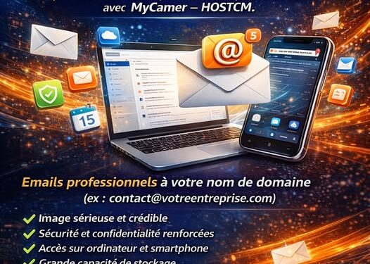 ✨ Renforcez la Crédibilité de Votre Entreprise avec un Email Professionnel !